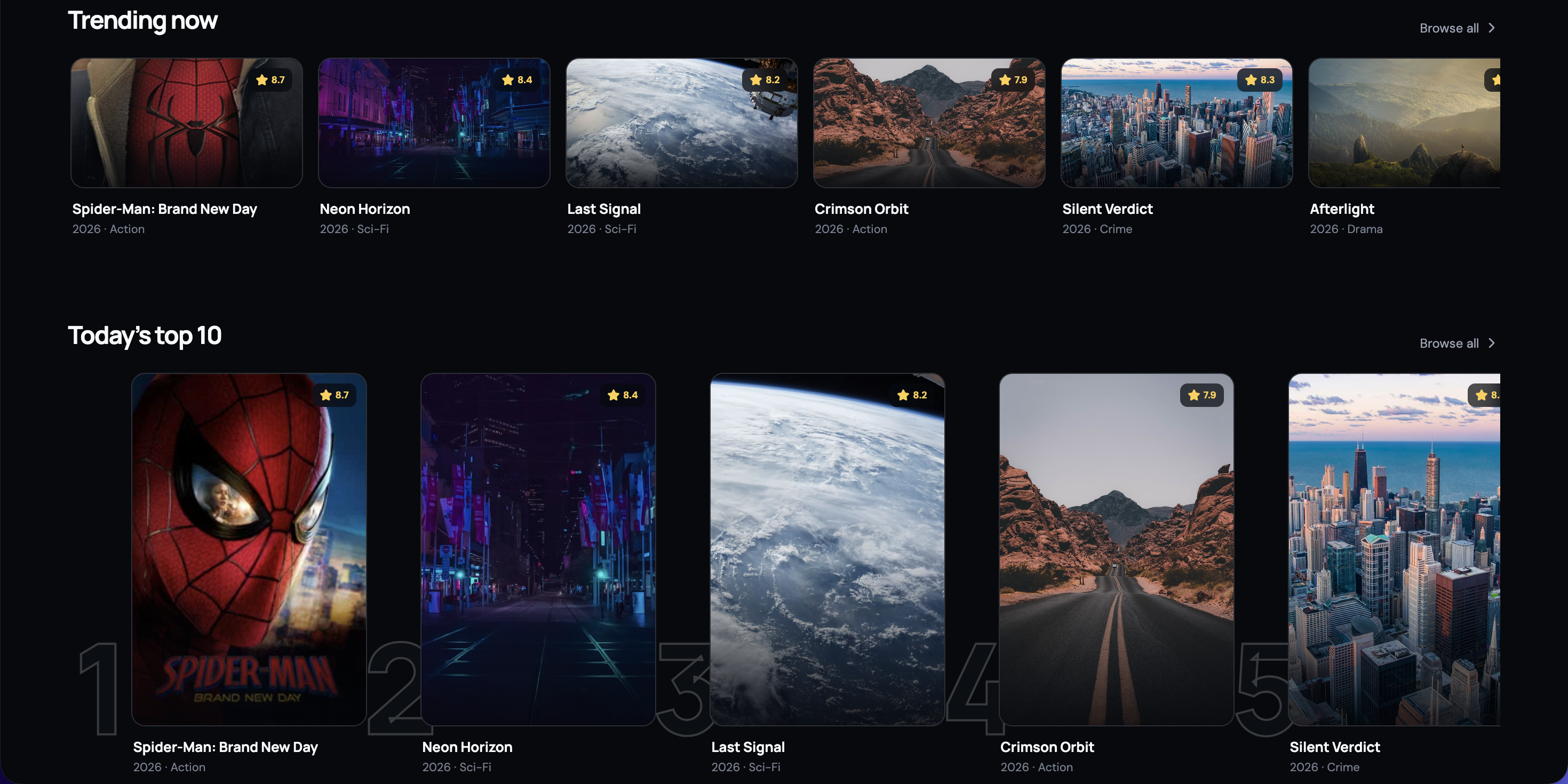 RizzMovies — screenshot placeholder